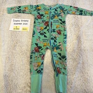 Bonds wondersuit Green lion king Kids zippy